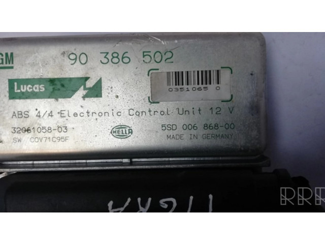 Блок управления АБС 90386502, 5SD006868   Opel Tigra A