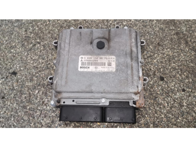 Блок управления двигателя A6391500679, 0281011841 Mitsubishi Colt CZ3