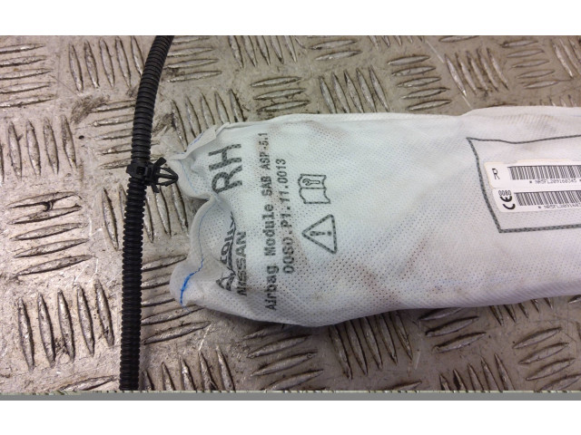 Подушка безопасности в сиденье 0080P1110013, NR6FL209160345 Nissan Qashqai