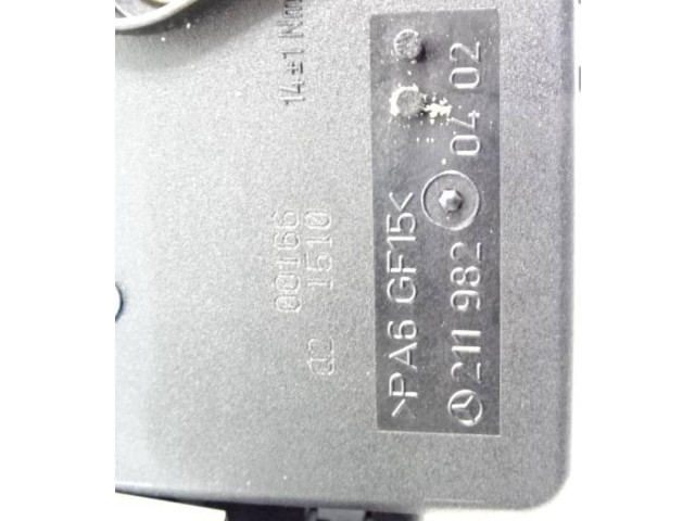 Pojistková skříňka 2119820402, 00H60 Mercedes-Benz CLS C219 2008