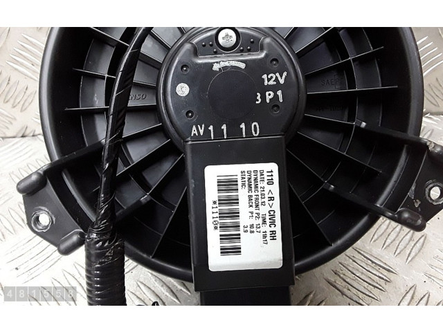 Вентилятор печки av1110 Honda Civic IX