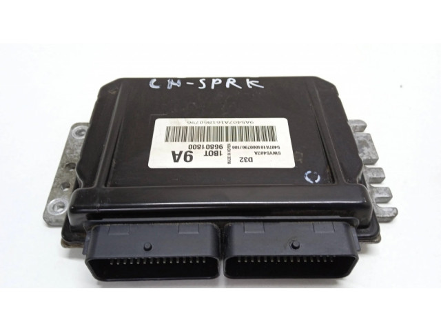 Блок управления двигателя 96801800, 5WY5407A Chevrolet Spark