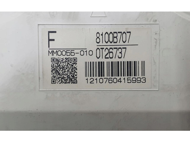 Панель приборов 8100B707 Mitsubishi Outlander