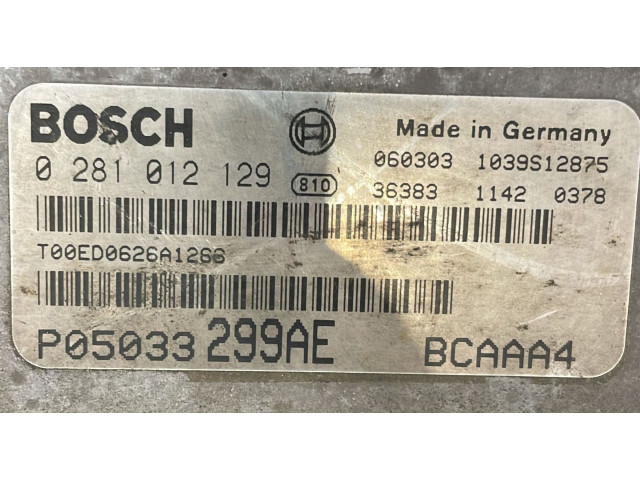 Řídící jednotka Dodge Caliber 2007