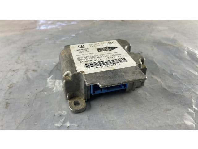 Блок подушек безопасности 09229037, 1923594   Opel Corsa D