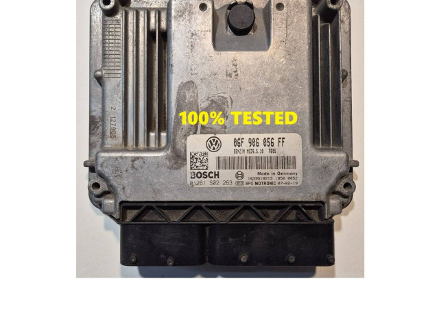 Блок управления двигателя 06F906056FF, 0261S02263   Volkswagen Jetta V