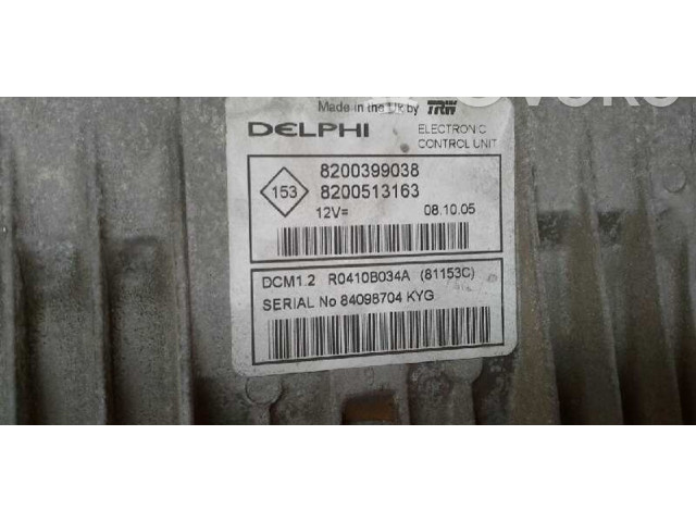 Řídící jednotka 8200399038, 8200513163 Nissan Micra