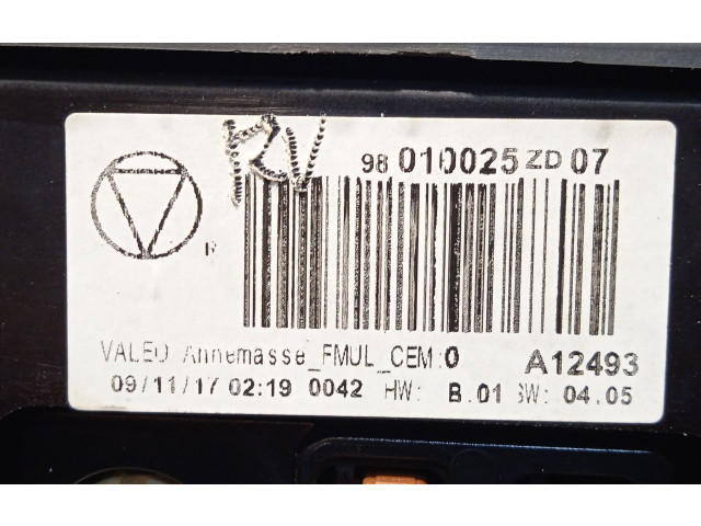 Дисплей 9811486280, 98010025ZD Citroen C4 Cactus