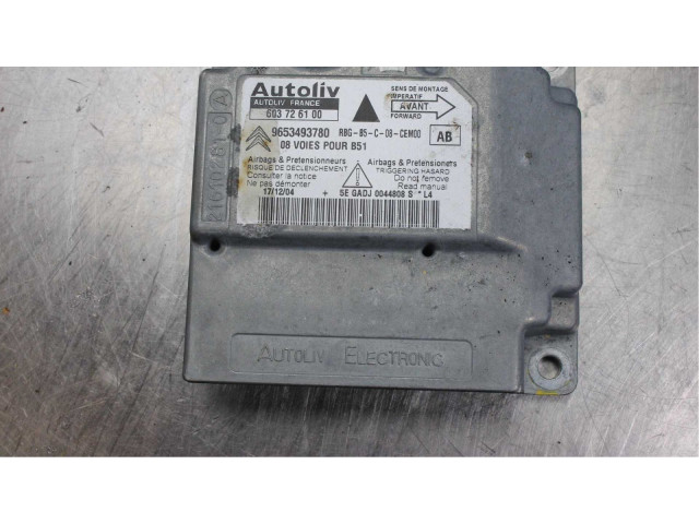 Блок управления 9653493780, 603726100   Citroen C4 I