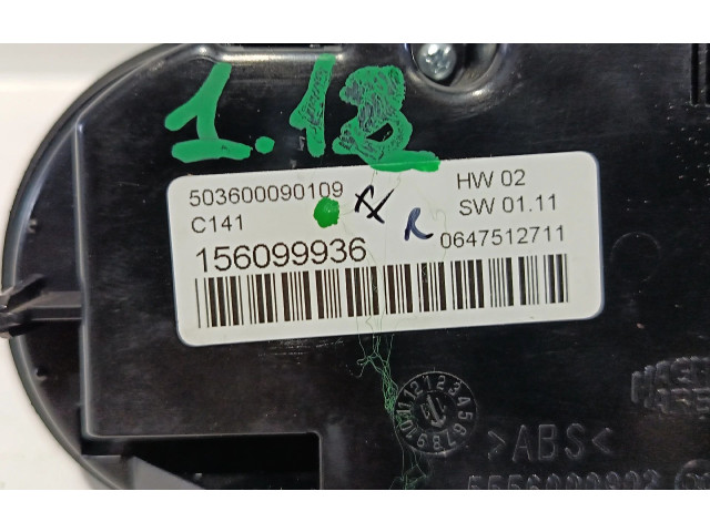 Блок управления климат-контролем 5556000902, 156099936 Alfa Romeo Giulietta