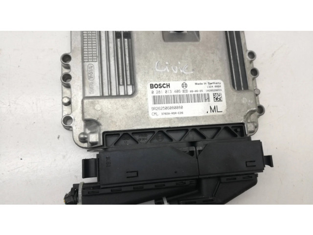 Řídící jednotka 0281013406, 37820rsre26   Honda Civic 2008