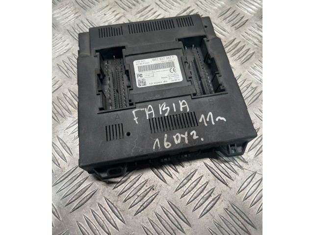 Блок комфорта 6R7937087F Skoda Fabia Mk2 (5J)