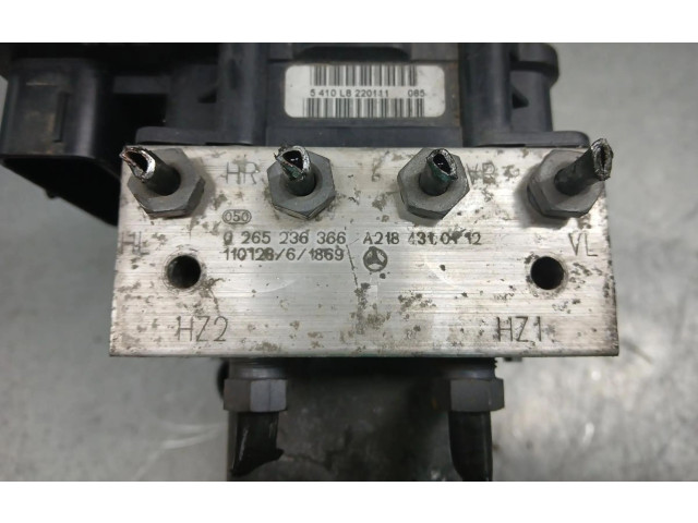 Jednotka ABS A2184310112, 0265236366 Mercedes-Benz CLS C218 X218 2010