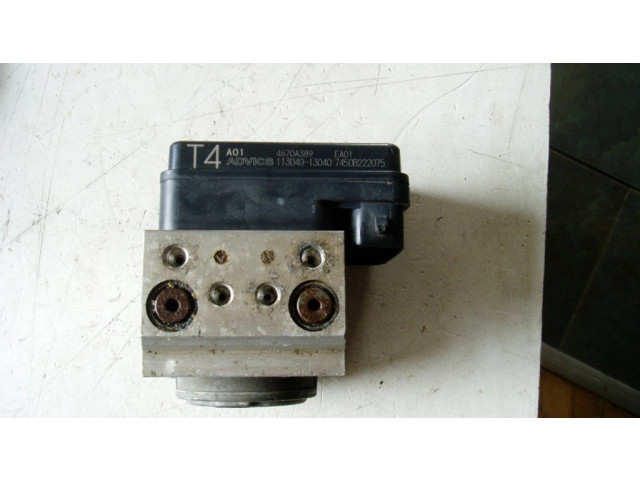 Блок АБС 4670A389, 113040130407450B222075 Mitsubishi L200 2006-2014 года