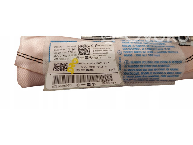 Подушка безопасности в сиденье 5G0880442A Volkswagen Golf VII