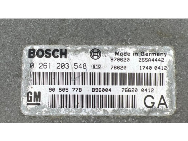 Řídící jednotka 90505778, 26SA4442 Opel Sintra 1998