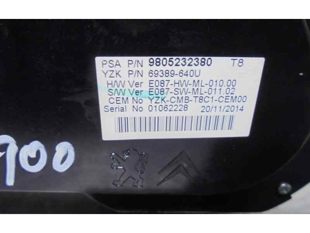 Панель приборов 9805232380   Peugeot 5008       