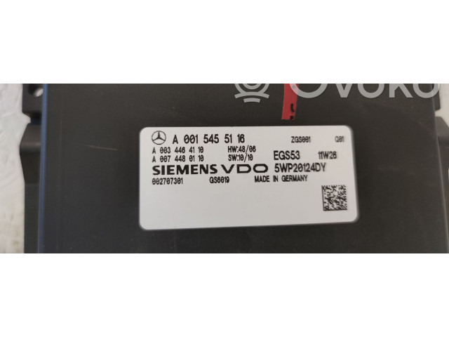 Блок управления коробкой передач A0015455116, A0034464110   Mercedes-Benz Vito Viano W639