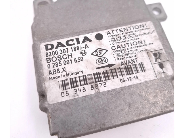 Блок подушек безопасности 8200307188, 0285001650 Dacia Logan I