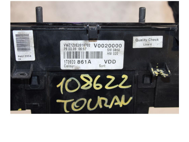 Панель приборов A2C53023102, A2C53025660 Volkswagen Touran I