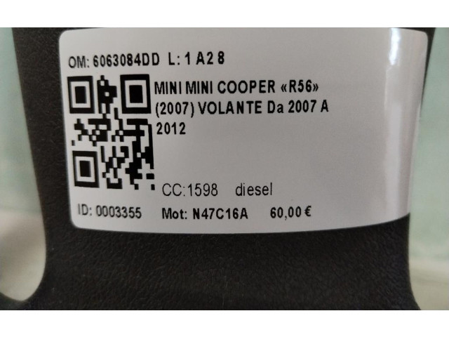 Руль Mini One - Cooper Coupe R56 2005 - 2014 года 6063084DD, 6063084DD