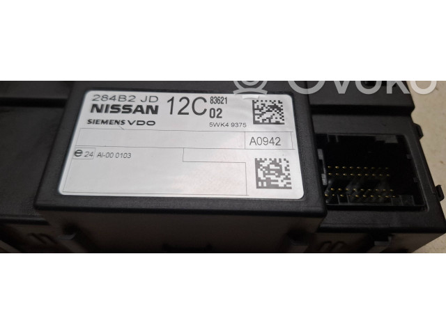 Блок комфорта 284B2JD12C, 24AI000103   Nissan X-Trail T31   