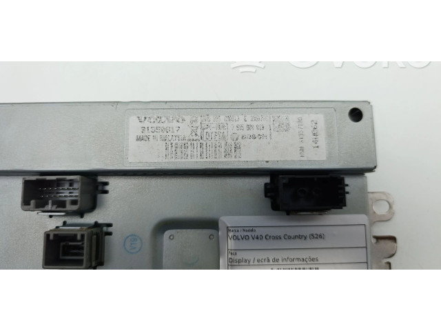 Дисплей 31350817, 7505800013 Volvo V40 Cross country