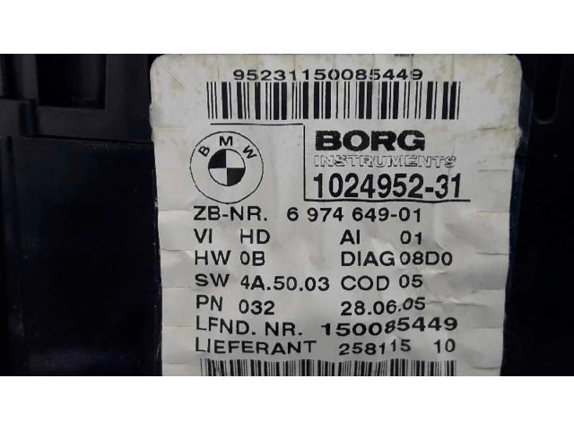 Přístrojová deska BMW 7 G11 G12 2015 62109283801