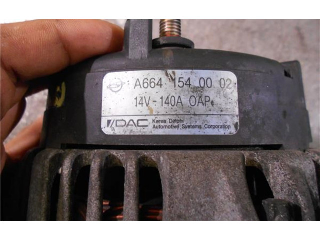 Генератор A6641540002, A6641540002   SsangYong Rexton      