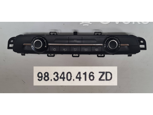 Блок управления климат-контролем 98340416ZD Peugeot Partner III