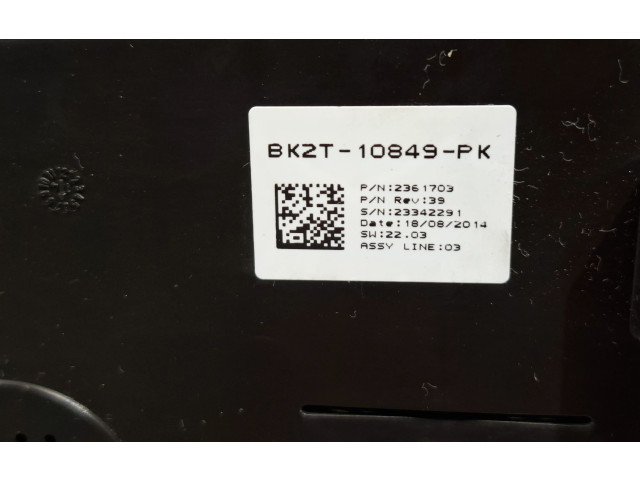 Přístrojová deska Ford Transit Custom 2016 BK2T10849