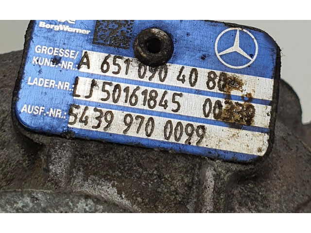 Турбина Нагнетатель Mercedes-Benz GLK (X204)  A6510904080         