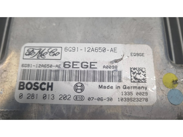 Řídící jednotka 6G9112A650AE, 0281013202 Land Rover Freelander 2 - LR2 2008