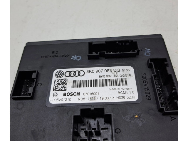 Блок комфорта 8K0907063DG, 07016001 Audi Q5 SQ5
