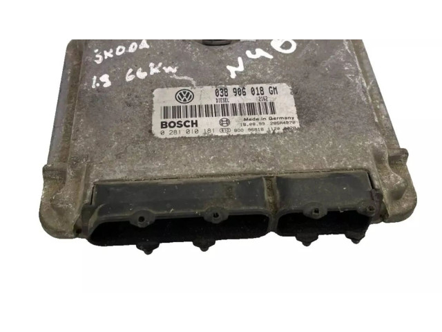 Блок управления двигателя 038906018GM Skoda Octavia Mk1 (1U)