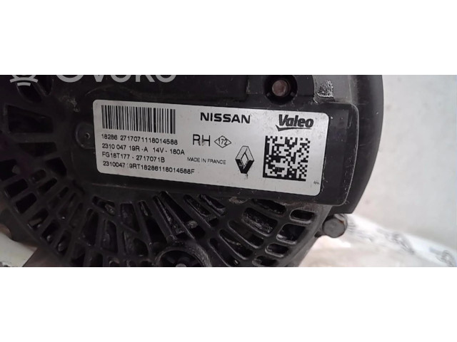 Генератор 231009392R Dacia Duster II 1.5