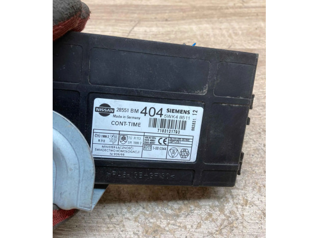 Блок комфорта 28551BM404, 5WK48511 Nissan Almera Tino