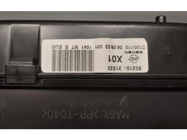 Панель приборов 8021031520 SsangYong Actyon sports I