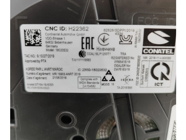 Панель приборов 565920940D, A3C0466800000 Skoda Karoq