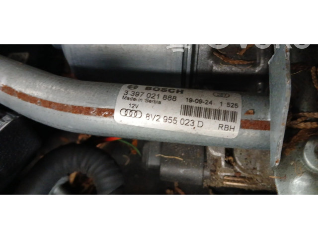 Моторчик дворников 8V2955023D, 3397021888 Audi A3 S3 8V