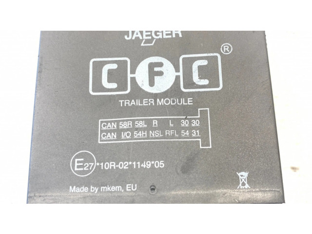 Блок управления крюка для прицепа