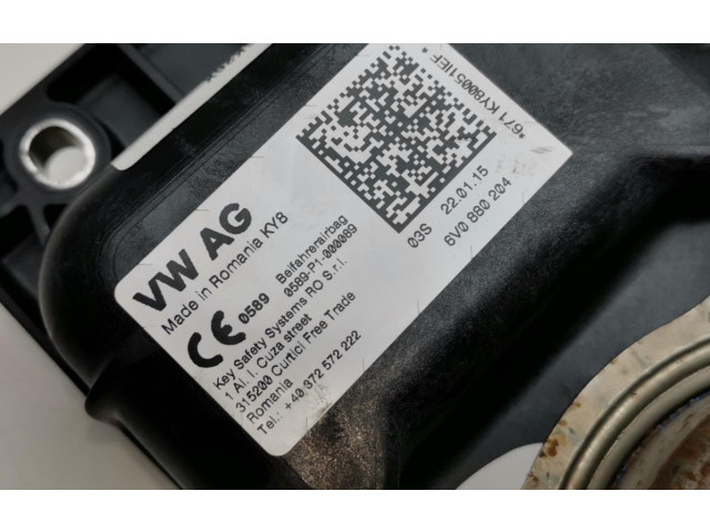 Подушка безопасности двери 6V0880204 Skoda Fabia Mk3 (NJ)