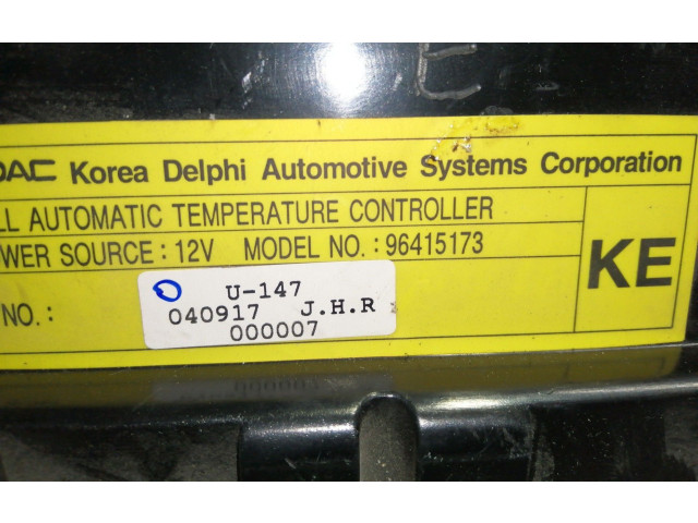 Модуль блока управления кондиционером 96415173 Chevrolet Tacuma