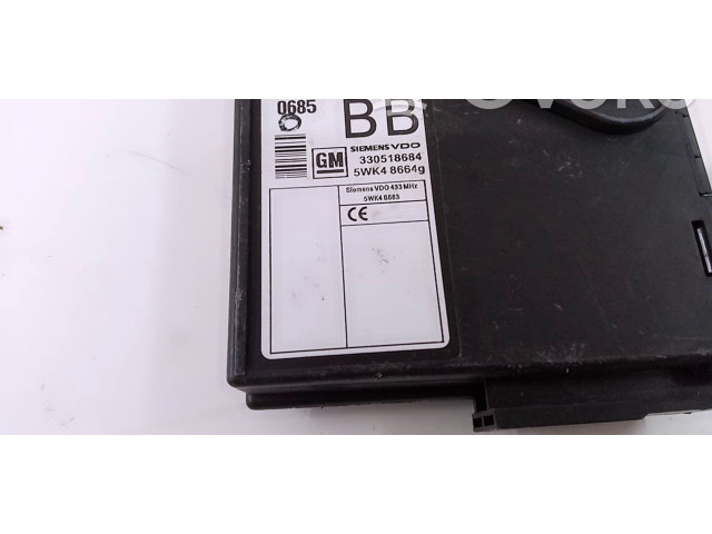 Блок комфорта 5WK48664G, 330518684 Opel Meriva A