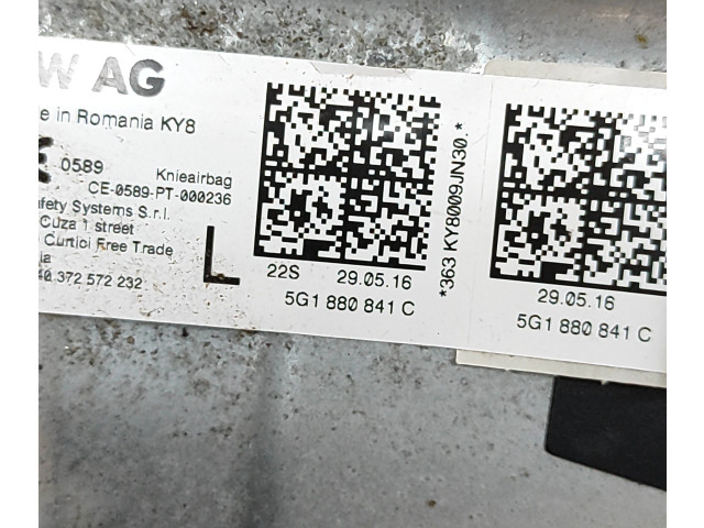 Подушка безопасности для колен 5G1880841C Volkswagen Golf VII