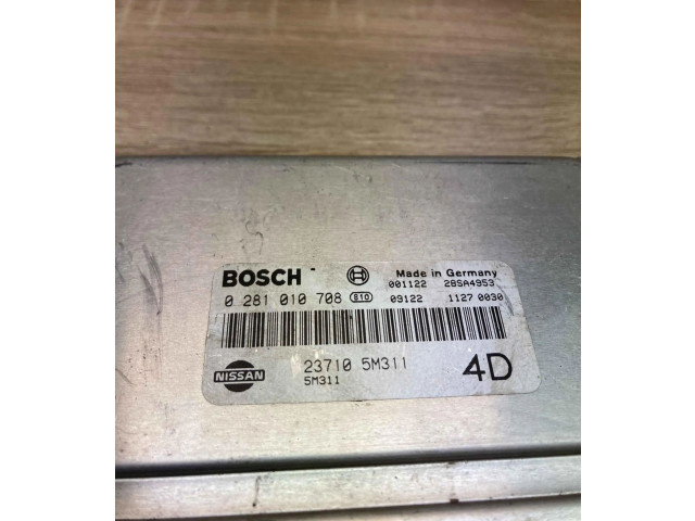 Řídící jednotka 237105M311, 0281010708 Nissan X-Trail T30 2001