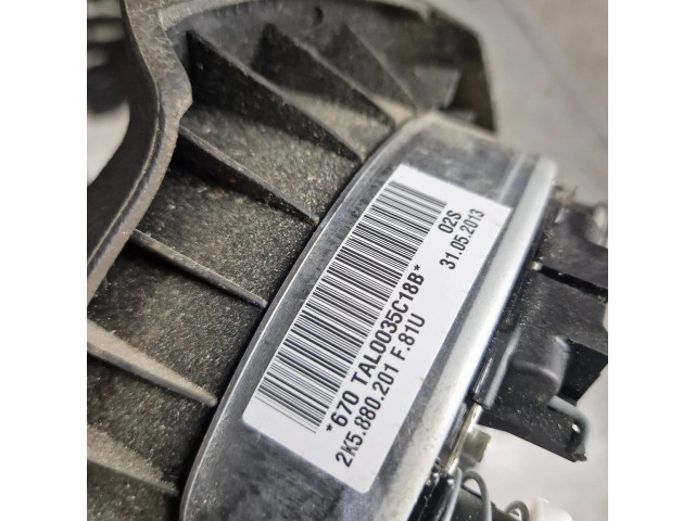 Подушка безопасности водителя 2K5880201 Volkswagen Caddy