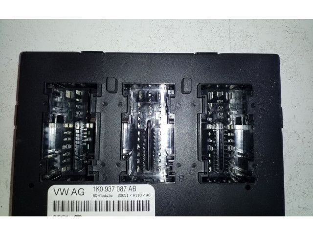 Блок комфорта 1K0937087AB Skoda Superb B6 (3T)