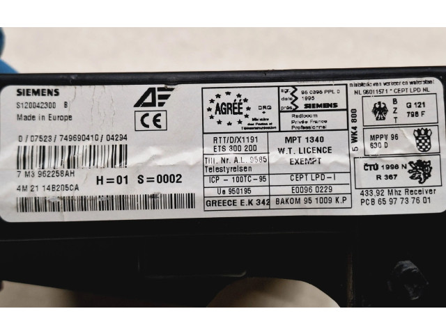 Pojistková skříňka 4M2114B205CA, S120042300B Volkswagen Sharan 2007