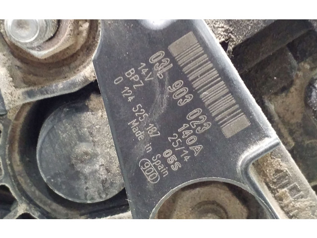 Генератор 03L903023, 0124525187   Volkswagen Caddy      